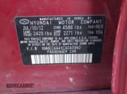 ✅ 2012 Hyundai Sonata Hybrid • VIN: KMHEC4A4XCA040960 • Lot: 43406600. Listed on IAAI with 144,747 mi. Free auction sales archive from the USA and detailed vehicle history report at DreamBid. Image 9.