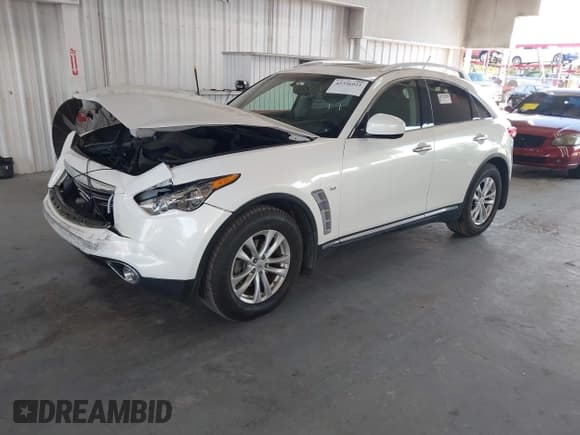 ✅ 2015 Infiniti QX70 • VIN: JN8CS1MU9FM380276 • Лот: 42356021. Опубликован ранее на IAAI с пробегом 98 589 миль. Бесплатный доступ к архиву аукционных продаж из США и подробный отчёт об истории автомобиля на DreamBid. Изображение 2.