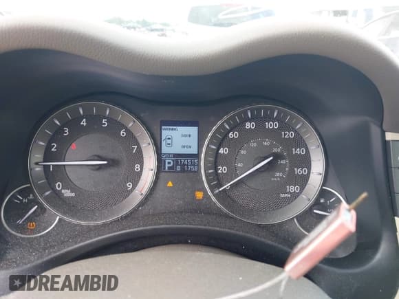 ✅ 2012 Infiniti M • VIN: JN1BY1AP4CM331828 • Lot: 42866677. Listed on IAAI with 174,515 mi. Free auction sales archive from the USA and detailed vehicle history report at DreamBid. Image 7.