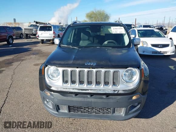 ✅ 2016 Jeep Renegade Limited • VIN: ZACCJADT7GPC84722 • Lot: 43863439. Listed on IAAI with 52,389 mi. Free auction sales archive from the USA and detailed vehicle history report at DreamBid. Image 12.