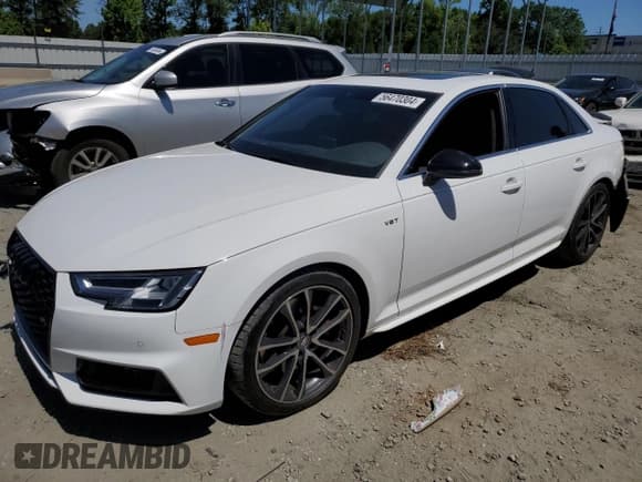✅ 2018 Audi S4 Premium Plus • VIN: WAUB4AF40JA095018 • Lot: 56470304. Wystawiony na Copart z przebiegiem 74 826 mil. Bezpłatny archiwum sprzedaży aukcyjnych z USA i szczegółowy raport historii pojazdu na DreamBid. Zdjęcie 1.