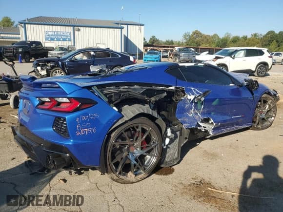 ✅ 2023 Chevrolet Corvette 3LT • VIN: 1G1YC2D44P5104368 • Lot: 84772795. Listed on Copart with Not provided. Free auction sales archive from the USA and detailed vehicle history report at DreamBid. Image 3.