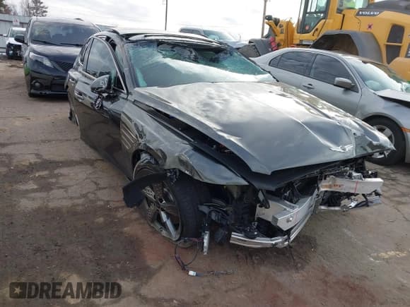 ✅ 2025 Genesis G80 3.5T Sport Prestige • VIN: KMTGG4SD8SU264890 • Лот: 41416898. Опубликован ранее на IAAI с пробегом Не указан. Бесплатный доступ к архиву аукционных продаж из США и подробный отчёт об истории автомобиля на DreamBid. Изображение 1.