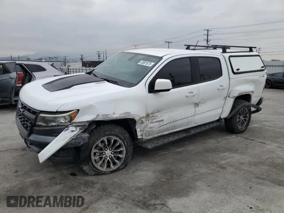 ✅ 2018 Chevrolet Colorado 4WD ZR2 • VIN: 1GCPTEE1XJ1105919 • Lot: 43081875. Listed on Copart with 122,345 mi. Free auction sales archive from the USA and detailed vehicle history report at DreamBid. Image 1.