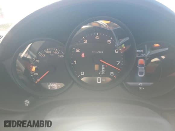 ✅ 2024 Porsche 718 Cayman • VIN: WP0AA2A82RK255106 • Lot: 46917485. Listed on Copart with 13,662 mi. Free auction sales archive from the USA and detailed vehicle history report at DreamBid. Image 9.