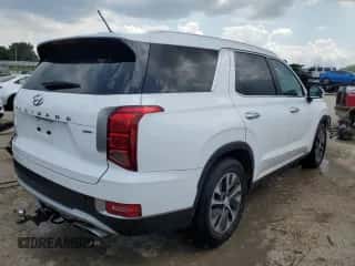 2020 Hyundai Palisade SEL z VIN KM8R2DHE9LU111857, wystawiony jako Copart lot #64228164 z przebiegiem 27 802 mil mil oraz Szkoda całkowita • Salvage title. Historia ofert i sprzedaży dostępna na DreamBid. Obrazek 3.