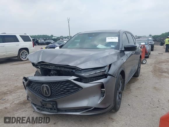 ✅ 2022 Acura MDX w/A-Spec Package • VIN: 5J8YE1H06NL050763 • Lot: 42280138. Listed on IAAI with 30,037 mi. Free auction sales archive from the USA and detailed vehicle history report at DreamBid. Image 2.