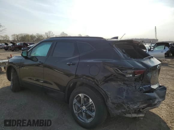 ✅ 2023 Chevrolet Blazer LT • VIN: 3GNKBJRS4PS182597 • Lot: 53307175. Listed on Copart with 43,529 mi. Free auction sales archive from the USA and detailed vehicle history report at DreamBid. Image 2.