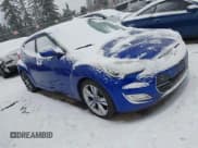 ✅ 2014 Hyundai Veloster • VIN: KMHTC6AD0EU186563 • Lot: 41572856. Wystawiony na IAAI z przebiegiem 156 227 mil. Bezpłatny archiwum sprzedaży aukcyjnych z USA i szczegółowy raport historii pojazdu na DreamBid. Zdjęcie 1.