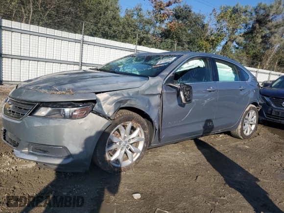 ✅ 2017 Chevrolet Impala LT • VIN: 1G1105S38HU168619 • Лот: 80160264. Опубликован ранее на Copart с пробегом Не указан. Бесплатный доступ к архиву аукционных продаж из США и подробный отчёт об истории автомобиля на DreamBid. Изображение 1.