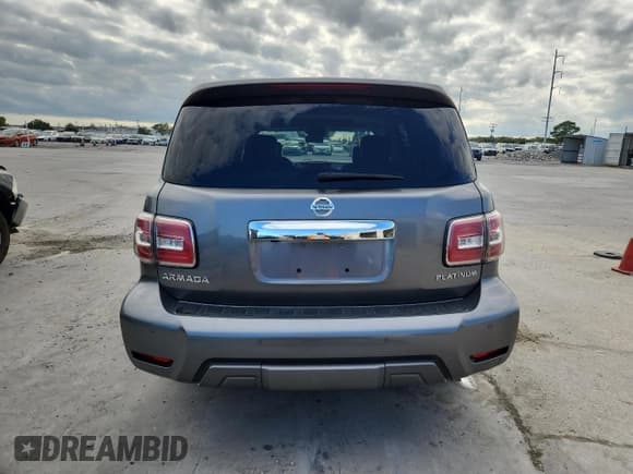 ✅ 2019 Nissan Armada Platinum • VIN: JN8AY2NE7K9758773 • Лот: 91425605. Опубликован ранее на Copart с пробегом 132 835 миль. Бесплатный доступ к архиву аукционных продаж из США и подробный отчёт об истории автомобиля на DreamBid. Изображение 6.