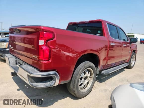 2019 Chevrolet Silverado 1500 LTZ z VIN 1GCPWEED2KZ122105, wystawiony jako Copart lot #67363295 z przebiegiem 94 562 mil mil oraz Szkoda całkowita • Salvage title. Historia ofert i sprzedaży dostępna na DreamBid. Obrazek 3.