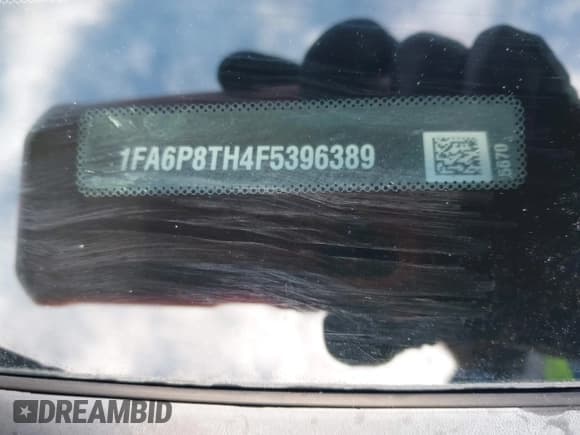 ✅ 2015 Ford Mustang EcoBoost • VIN: 1FA6P8TH4F5396389 • Lot: 43744946. Wystawiony na IAAI z przebiegiem 100 111 mil. Bezpłatny archiwum sprzedaży aukcyjnych z USA i szczegółowy raport historii pojazdu na DreamBid. Zdjęcie 9.