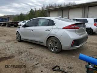 2017 Hyundai Ioniq Limited z VIN KMHC05LC6HU020611, wystawiony jako Copart lot #45005524 z przebiegiem Nie podano mil oraz . Historia ofert i sprzedaży dostępna na DreamBid. Obrazek 2.