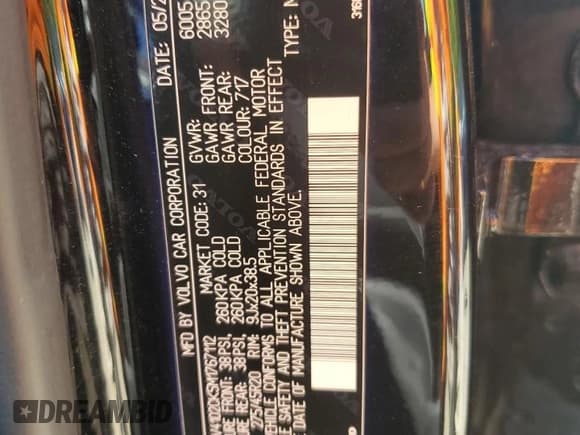 ✅ 2021 Volvo XC90 Momentum • VIN: YV4102CK5M1767112 • Лот: 70357385. Опубликован ранее на Copart с пробегом 94 996 миль. Бесплатный доступ к архиву аукционных продаж из США и подробный отчёт об истории автомобиля на DreamBid. Изображение 13.
