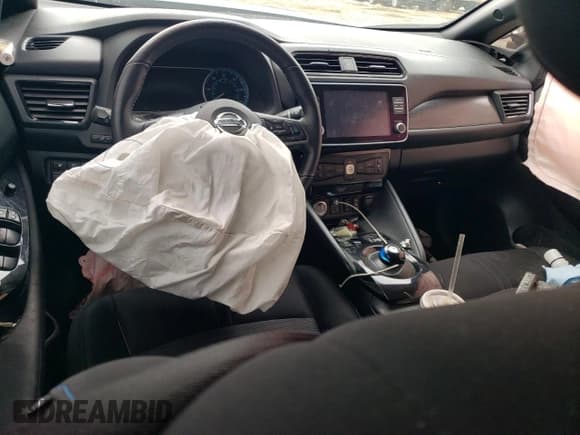 ✅ 2022 Nissan LEAF SV Plus • VIN: 1N4BZ1CV3NC553653 • Lot: 80111305. Listed on Copart with 333,333 mi. Free auction sales archive from the USA and detailed vehicle history report at DreamBid. Image 8.