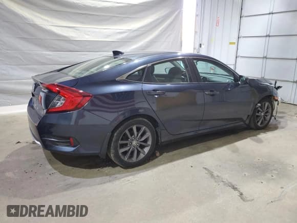 ✅ 2019 Honda Civic EX • VIN: 19XFC1F34KE004958 • Lot: 86621815. Listed on Copart with 36,603 mi. Free auction sales archive from the USA and detailed vehicle history report at DreamBid. Image 3.