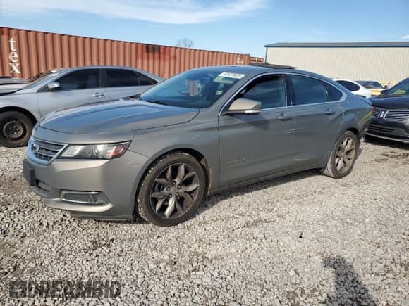 2017 Chevrolet Impala LT with VIN 2G1105S3XH9127325, listed as a Copart auction lot 42527025 with 107,052 mi miles and Clean title. Bid and sale history available at DreamBid. Image 1.