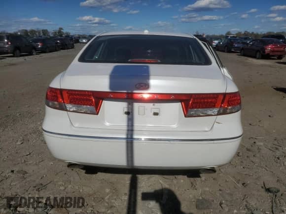 2009 Hyundai Azera Limited with VIN KMHFC46F29A370003, listed as a Copart auction lot 89796825 with 129,655 mi miles and Salvage title. Bid and sale history available at DreamBid. Image 6.