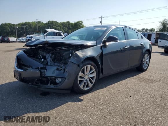 ✅ 2014 Buick Regal Premium I • VIN: 2G4GP5EX7E9203795 • Лот: 68252445. Опубликован ранее на Copart с пробегом 89 295 миль. Бесплатный доступ к архиву аукционных продаж из США и подробный отчёт об истории автомобиля на DreamBid. Изображение 1.