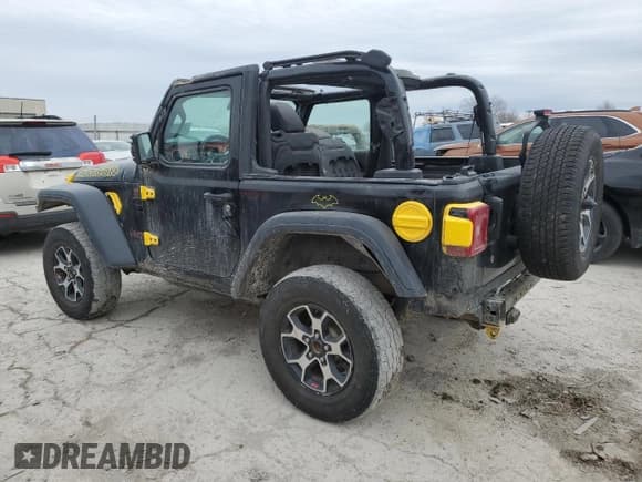 ✅ 2020 Jeep Wrangler Rubicon • VIN: 1C4HJXCG6LW240110 • Lot: 46128815. Listed on Copart with 40,715 mi. Free auction sales archive from the USA and detailed vehicle history report at DreamBid. Image 2.