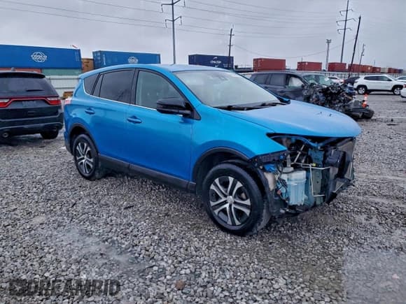 ✅ 2018 Toyota RAV4 LE • VIN: 2T3BFREV5JW765671 • Lot: 96045565. Listed on Copart with 93,267 mi. Free auction sales archive from the USA and detailed vehicle history report at DreamBid. Image 4.