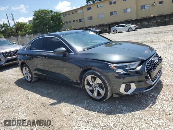 ✅ 2023 Audi A3 Premium Plus • VIN: WAUHUDGY4PA074078 • Lot: 51310275. Wystawiony na Copart z przebiegiem 20 979 mil. Bezpłatny archiwum sprzedaży aukcyjnych z USA i szczegółowy raport historii pojazdu na DreamBid. Zdjęcie 4.