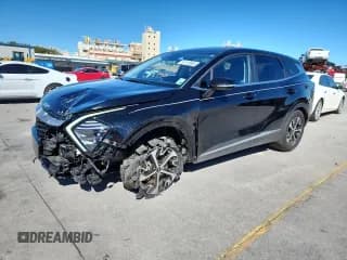 ✅ 2025 Kia Sportage EX • VIN: 5XYK33DF5SG277434 • Лот: 91118905. Опубликован ранее на Copart с пробегом 21 351 миль. Бесплатный доступ к архиву аукционных продаж из США и подробный отчёт об истории автомобиля на DreamBid. Изображение 1.