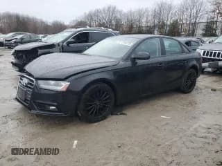✅ 2013 Audi A4 Premium • VIN: WAUDFAFL5DA157897 • Lot: 47592725. Listed on Copart with 95,773 mi. Free auction sales archive from the USA and detailed vehicle history report at DreamBid. Image 1.