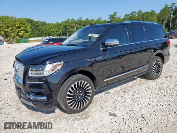 ✅ 2020 Lincoln Navigator Black Label • VIN: 5LMJJ2TT7LEL13436 • Lot: 80031335. Wystawiony na Copart z przebiegiem 69 290 mil. Bezpłatny archiwum sprzedaży aukcyjnych z USA i szczegółowy raport historii pojazdu na DreamBid. Zdjęcie 1.