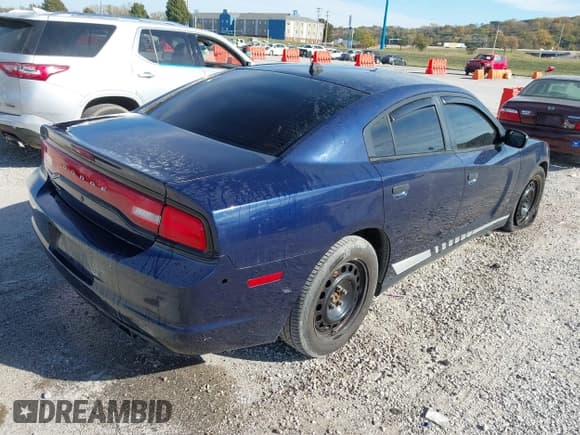 ✅ 2014 Dodge Charger Police • VIN: 2C3CDXKT2EH288452 • Lot: 43615346. Listed on IAAI with Not provided. Free auction sales archive from the USA and detailed vehicle history report at DreamBid. Image 4.
