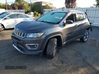 2020 Jeep Compass Limited z VIN 3C4NJDCB1LT126768, wystawiony jako Copart lot #81105895 z przebiegiem 172 487 mil mil oraz Szkoda całkowita • Salvage title. Historia ofert i sprzedaży dostępna na DreamBid. Obrazek 1.