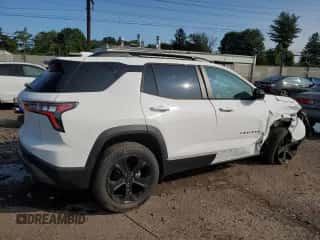 2025 Chevrolet Equinox FWD LT с VIN 3GNAXHEGXSL208615, выставлен на аукционе Copart как лот 58793565 с пробегом 285 миль миль и Списание • Salvage title. История ставок и продаж доступна на DreamBid. Изображение 3.