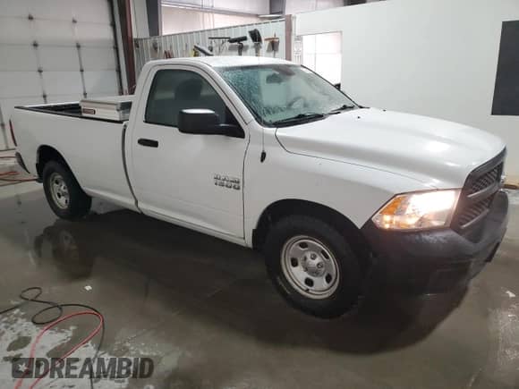 2016 Ram 1500 Tradesman with VIN 3C6JR6DG2GG325847, listed as a Copart auction lot 89907395 with 114,323 mi miles and Clean title. Bid and sale history available at DreamBid. Image 4.