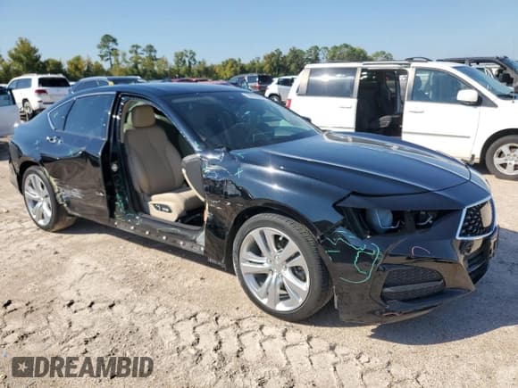 ✅ 2021 Acura TLX Technology • VIN: 19UUB5F41MA004143 • Lot: 89655895. Listed on Copart with 16,396 mi. Free auction sales archive from the USA and detailed vehicle history report at DreamBid. Image 4.