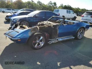 ✅ 1969 Chevrolet Corvette • VIN: 194679S718488 • Лот: 69684475. Опубликован ранее на Copart с пробегом Не указан. Бесплатный доступ к архиву аукционных продаж из США и подробный отчёт об истории автомобиля на DreamBid. Изображение 1.