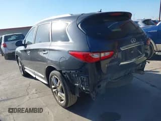✅ 2013 Infiniti JX35 • VIN: 5N1AL0MN5DC348720 • Lot: 43691691. Listed on IAAI with 176,153 mi. Free auction sales archive from the USA and detailed vehicle history report at DreamBid. Image 3.