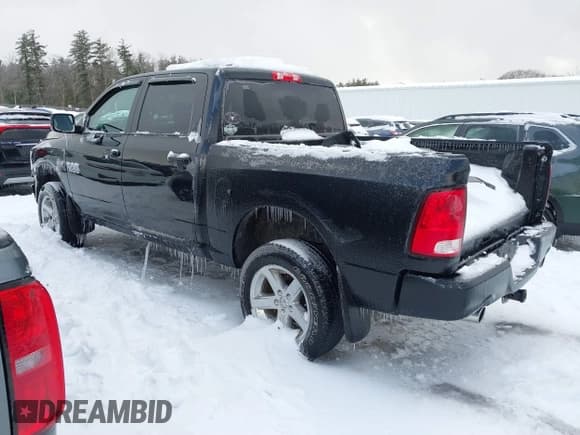 ✅ 2018 Ram 1500 Tradesman • VIN: 1C6RR7KT4JS155418 • Lot: 41551816. Listed on IAAI with 60,346 mi. Free auction sales archive from the USA and detailed vehicle history report at DreamBid. Image 3.