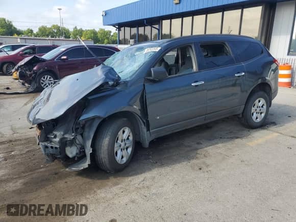 2009 Chevrolet Traverse LS z VIN 1GNER13D59S110681, wystawiony jako Copart lot #68293895 z przebiegiem Nie podano mil oraz Czysty tytuł • Clean title. Historia ofert i sprzedaży dostępna na DreamBid. Obrazek 1.