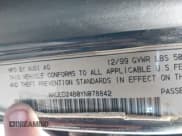 ✅ 2000 Audi A6 • VIN: WAUED24B0YN078842 • Lot: 42475483. Listed on IAAI with Not provided. Free auction sales archive from the USA and detailed vehicle history report at DreamBid. Image 9.