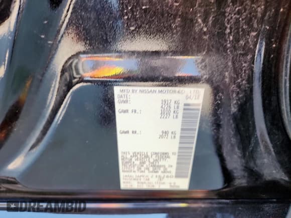 ✅ 2018 Nissan Altima SL • VIN: 1N4AL3AP0JC236260 • Lot: 81987325. Listed on Copart with 98,878 mi. Free auction sales archive from the USA and detailed vehicle history report at DreamBid. Image 13.