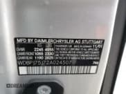 ✅ 2002 Mercedes-Benz CL 500/600 • VIN: WDBPJ75J72A024507 • Lot: 51005365. Listed on Copart with 228,160 mi. Free auction sales archive from the USA and detailed vehicle history report at DreamBid. Image 12.