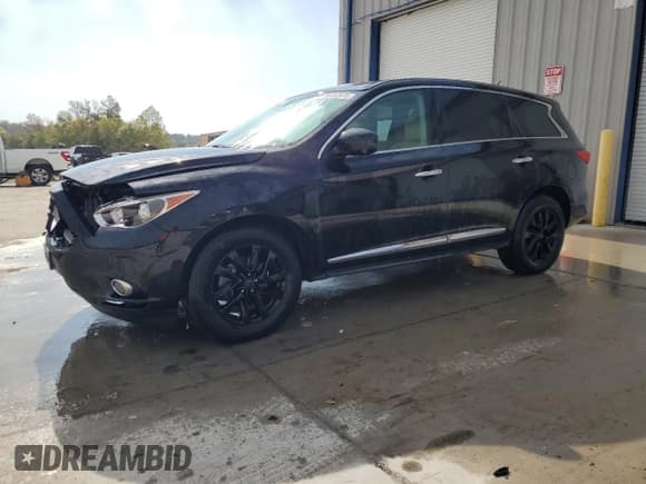 ✅ 2013 Infiniti JX35 • VIN: 5N1AL0MMXDC314506 • Lot: 86432675. Listed on Copart with 160,356 mi. Free auction sales archive from the USA and detailed vehicle history report at DreamBid. Image 1.