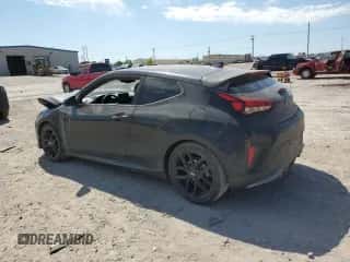 2019 Hyundai Veloster Turbo R-Spec z VIN KMHTH6AB1KU009497, wystawiony jako Copart lot #51529584 z przebiegiem 76 406 mil mil oraz Szkoda całkowita • Salvage title. Historia ofert i sprzedaży dostępna na DreamBid. Obrazek 2.