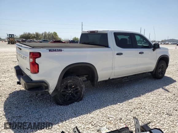 ✅ 2022 Chevrolet Silverado 1500 Custom Trail Boss • VIN: 3GCPYCEL8NG123561 • Lot: 49740345. Wystawiony na Copart z przebiegiem 34 837 mil. Bezpłatny archiwum sprzedaży aukcyjnych z USA i szczegółowy raport historii pojazdu na DreamBid. Zdjęcie 3.