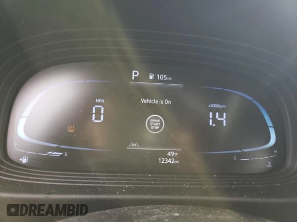 ✅ 2023 Hyundai Venue SEL • VIN: KMHRC8A35PU210906 • Lot: 81915214. Listed on Copart with 12,342 mi. Free auction sales archive from the USA and detailed vehicle history report at DreamBid. Image 9.