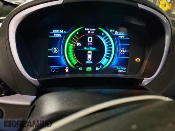 ✅ 2017 Chevrolet Volt LT • VIN: 1G1RC6S54HU209460 • Lot: 39062384. Wystawiony na Copart z przebiegiem 86 014 mil. Bezpłatny archiwum sprzedaży aukcyjnych z USA i szczegółowy raport historii pojazdu na DreamBid. Zdjęcie 9.