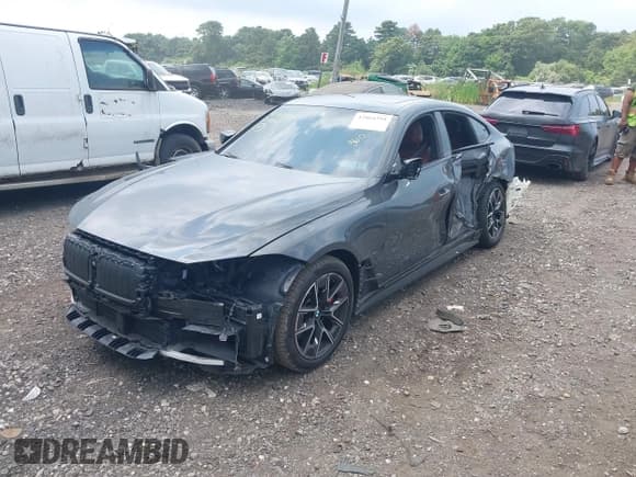 ✅ 2024 BMW 4 Series M440i xDrive • VIN: WBA13AW01RFR17674 • Лот: 42864394. Опубликован ранее на IAAI с пробегом 6 094 миль. Бесплатный доступ к архиву аукционных продаж из США и подробный отчёт об истории автомобиля на DreamBid. Изображение 2.