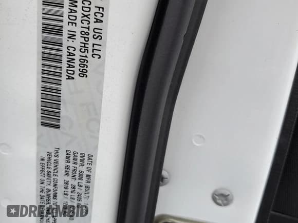 ✅ 2023 Dodge Charger R/T • VIN: 2C3CDXCT8PH516696 • Lot: 81466165. Listed on Copart with 55,781 mi. Free auction sales archive from the USA and detailed vehicle history report at DreamBid. Image 12.