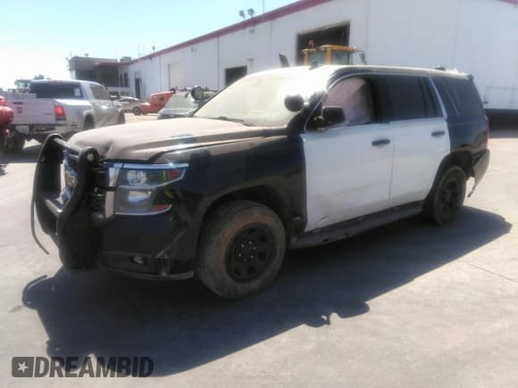 ✅ 2017 Chevrolet Tahoe Commercial • VIN: 1GNLCDEC4HR347859 • Lot: 41818284. Listed on IAAI with 11,317 mi. Free auction sales archive from the USA and detailed vehicle history report at DreamBid. Image 2.